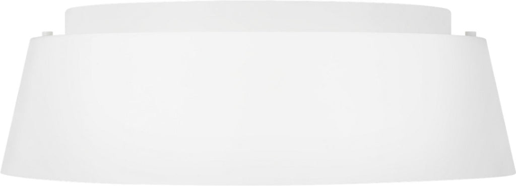 Asher Medium Flush Mount Matte White