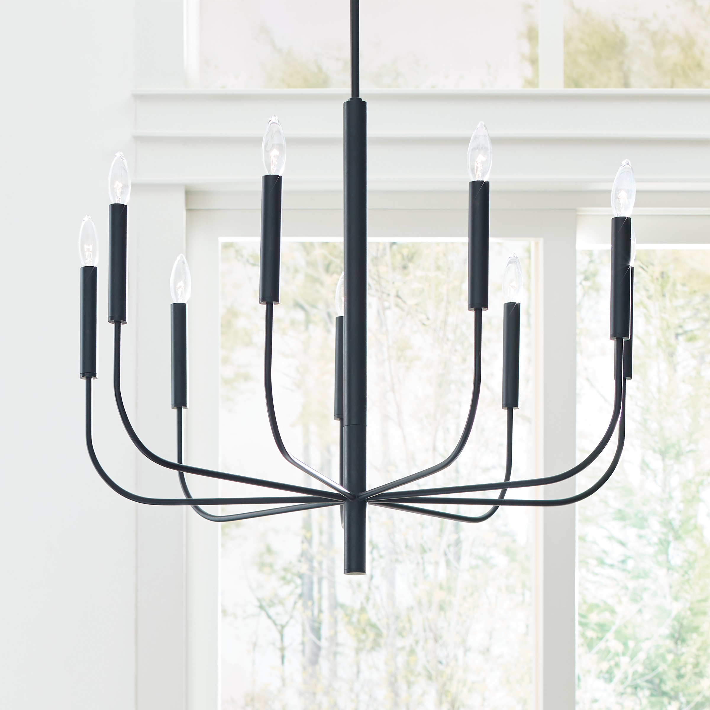 Brianna Medium Chandelier Aged Iron