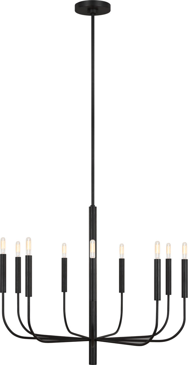 Brianna Medium Chandelier Aged Iron