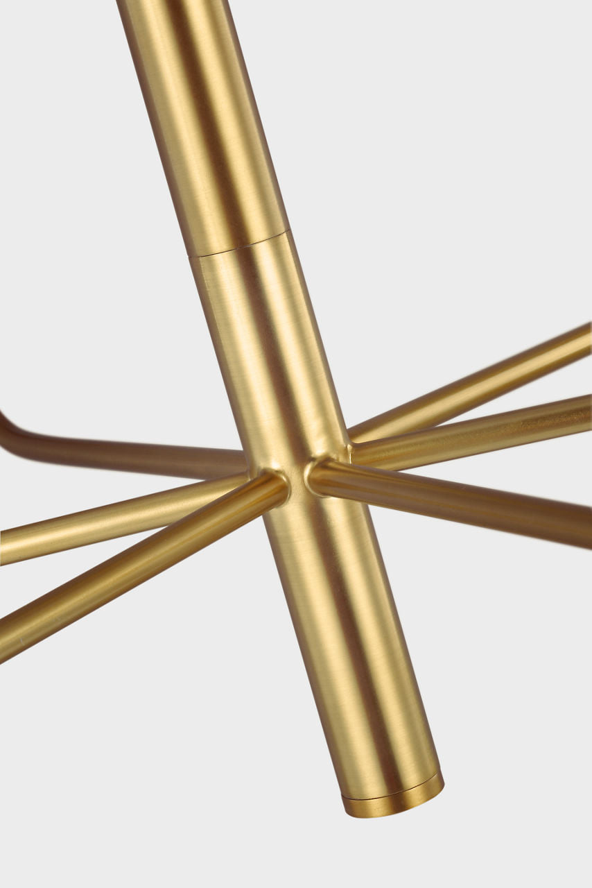 Brianna Small Chandelier | Burnished Brass