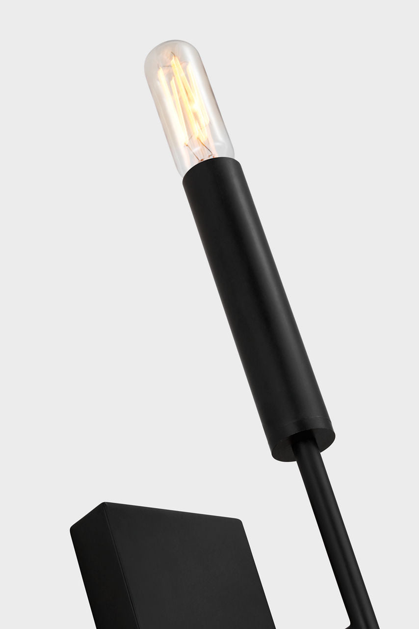 Brianna Tail Sconce Aged Iron