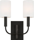 Brianna Double Sconce Aged Iron