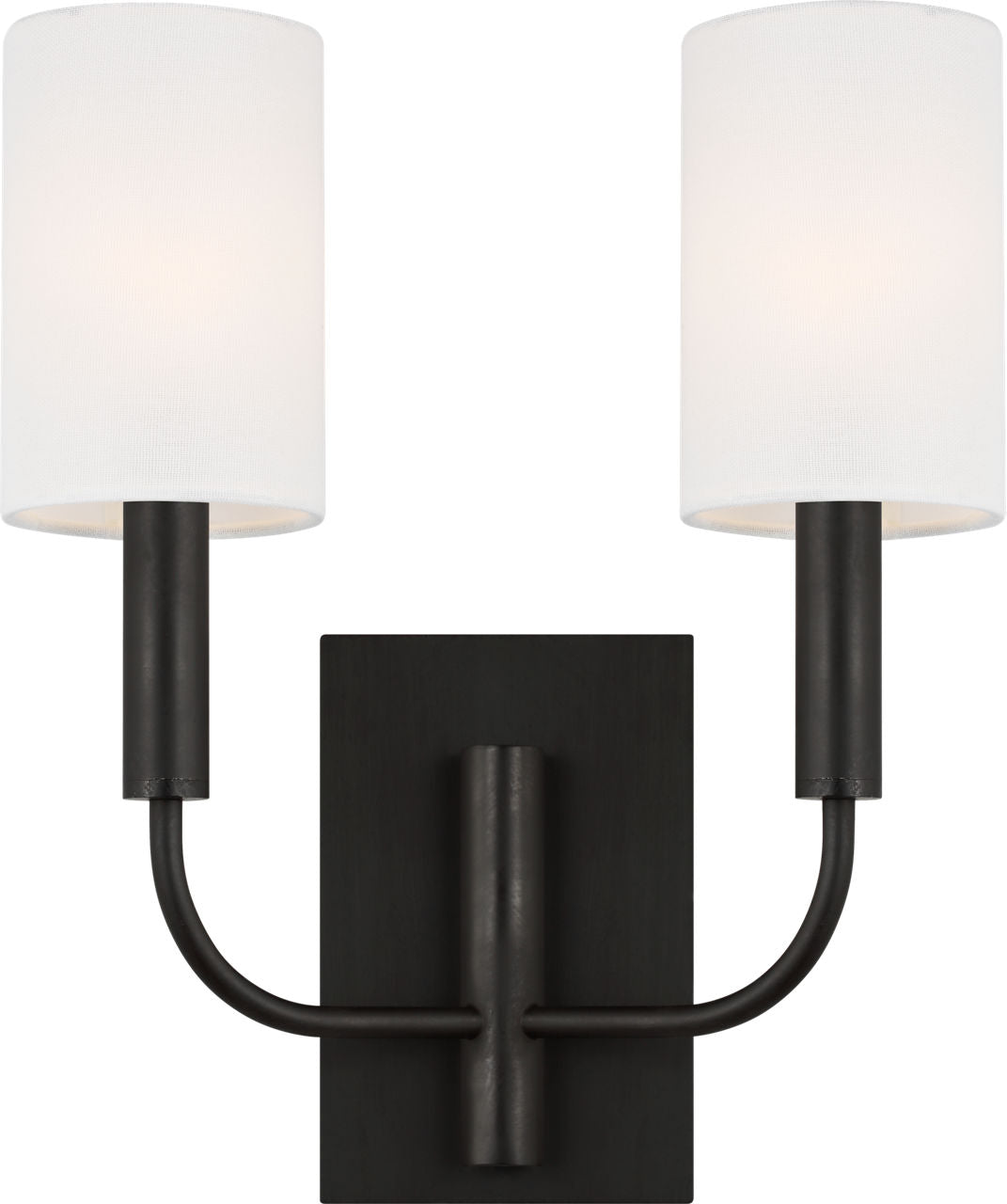 Brianna Double Sconce Aged Iron