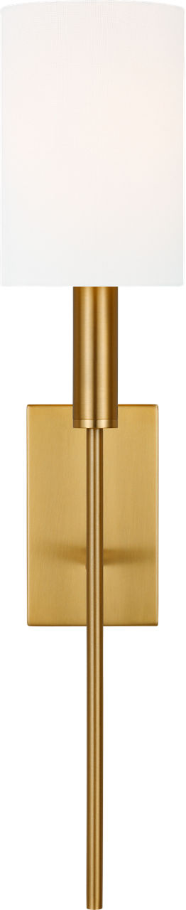 Brianna Tail Sconce Burnished Brass