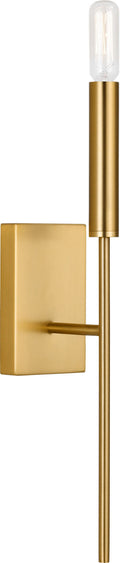 Brianna Tail Sconce Burnished Brass