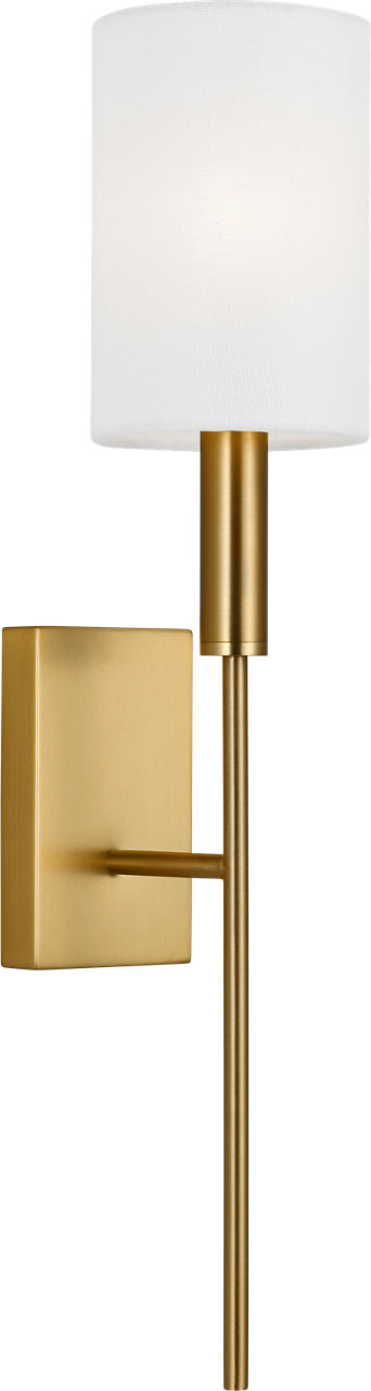 Brianna Tail Sconce Burnished Brass