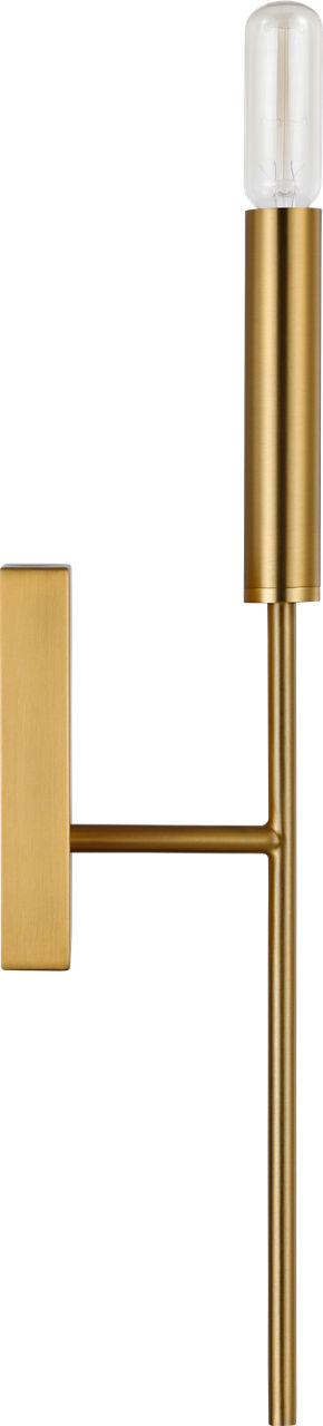 Brianna Tail Sconce Burnished Brass