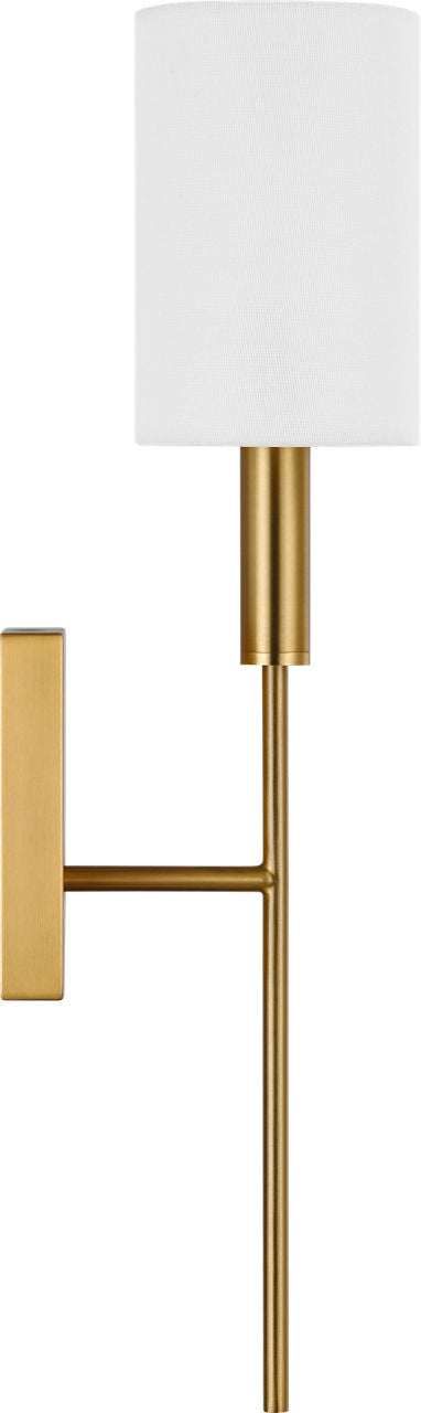 Brianna Tail Sconce Burnished Brass