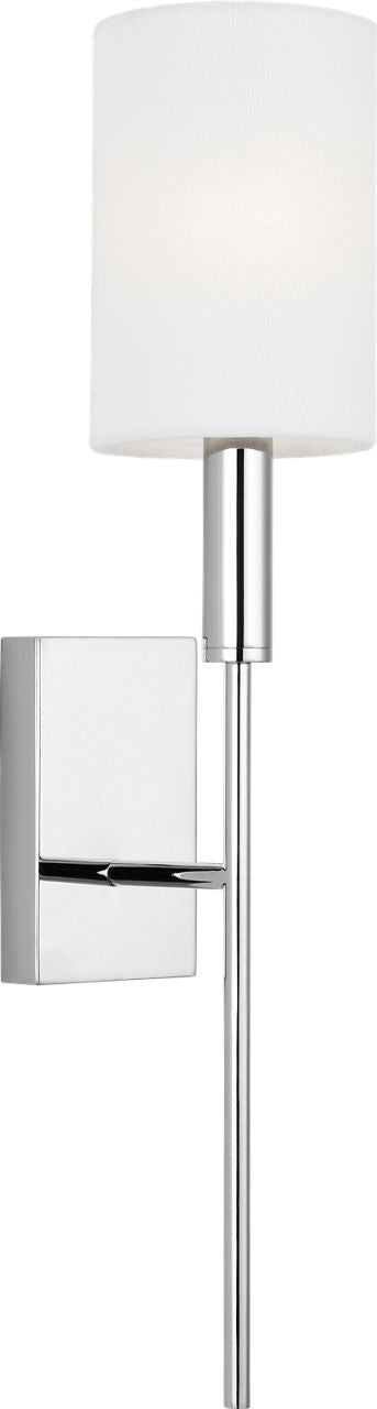 Brianna Tail Sconce Polished Nickel