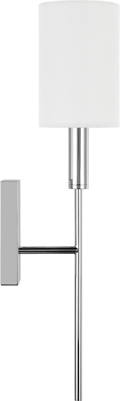 Brianna Tail Sconce Polished Nickel