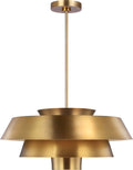 Brisbin Large Pendant | Burnished Brass