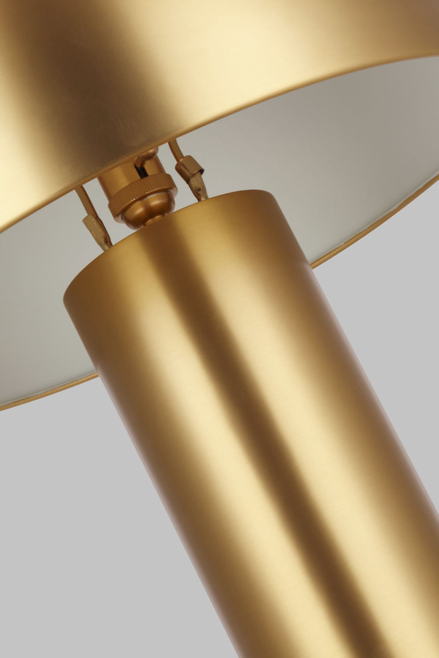 Cotra Table Lamp | Burnished Brass Bulbs Included