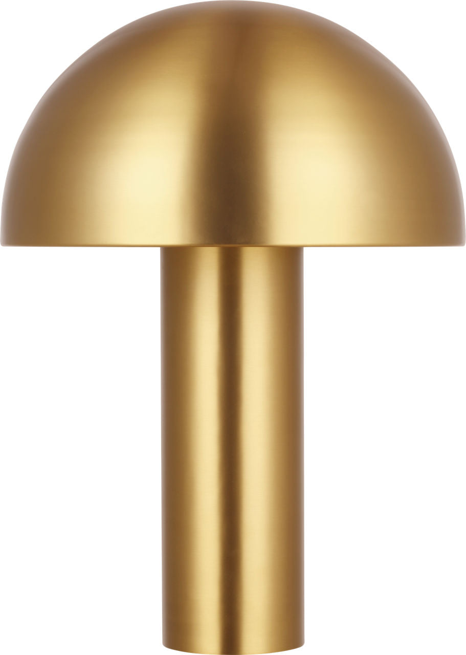 Cotra Table Lamp | Burnished Brass Bulbs Included