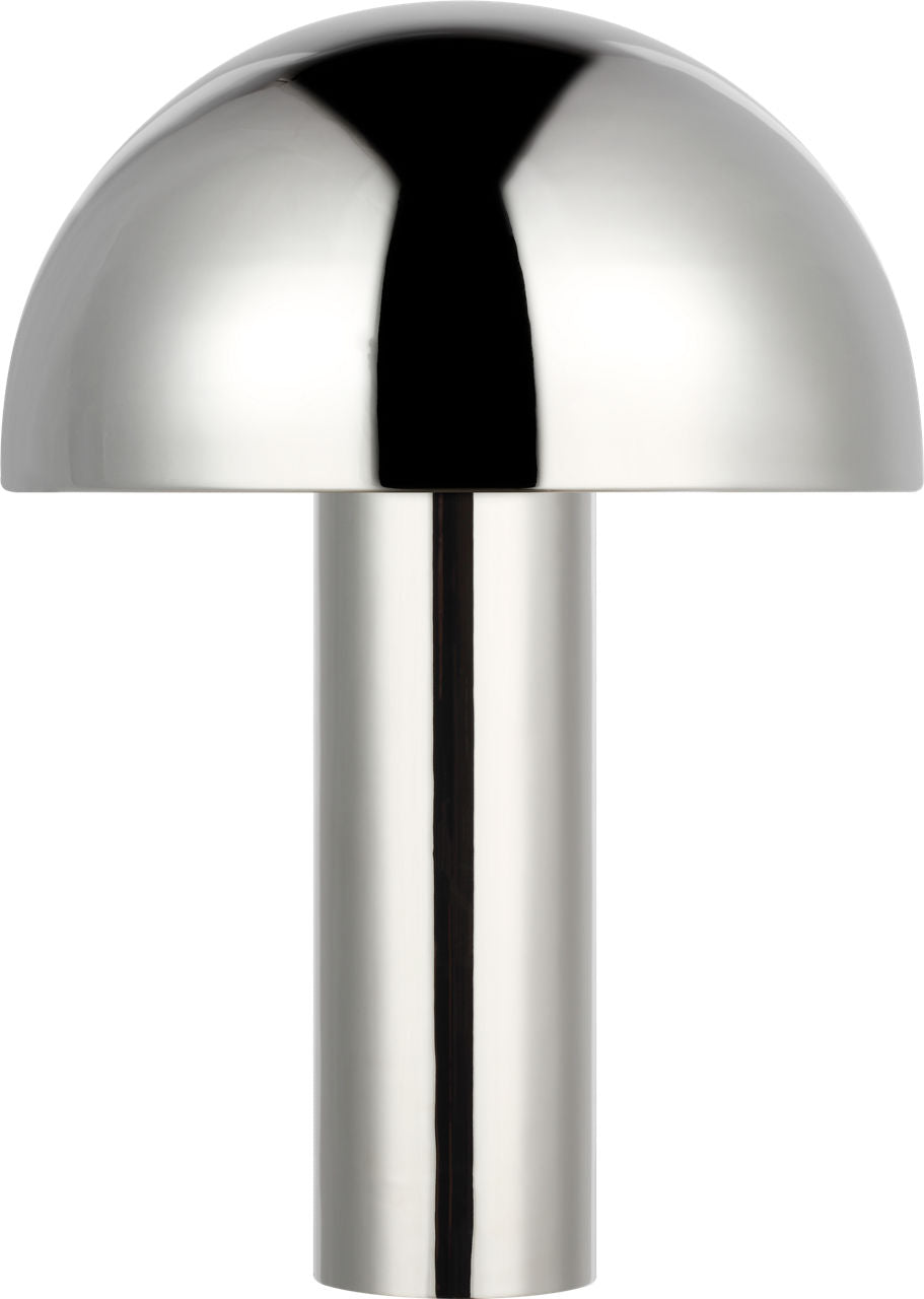 Cotra Table Lamp | Polished Nickel Bulbs Included