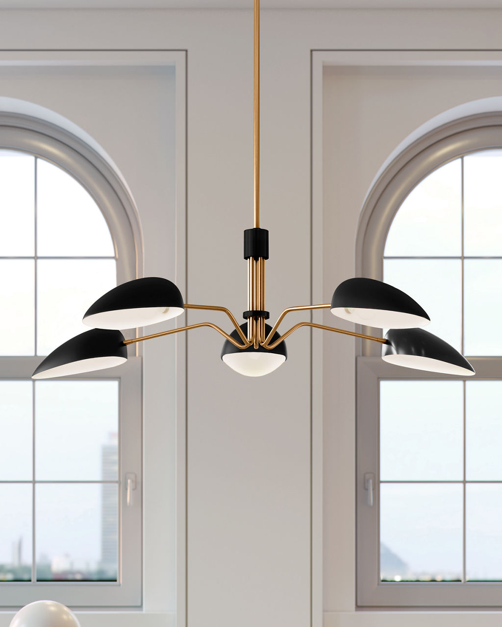 Jane Chandelier Midnight Black