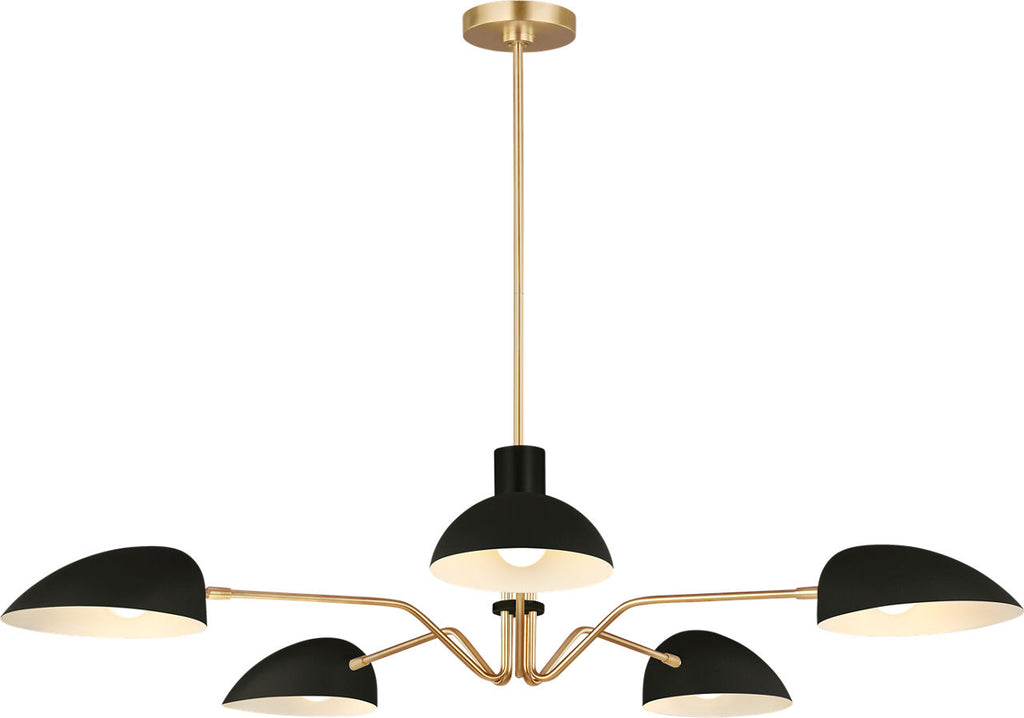 Jane Chandelier Midnight Black