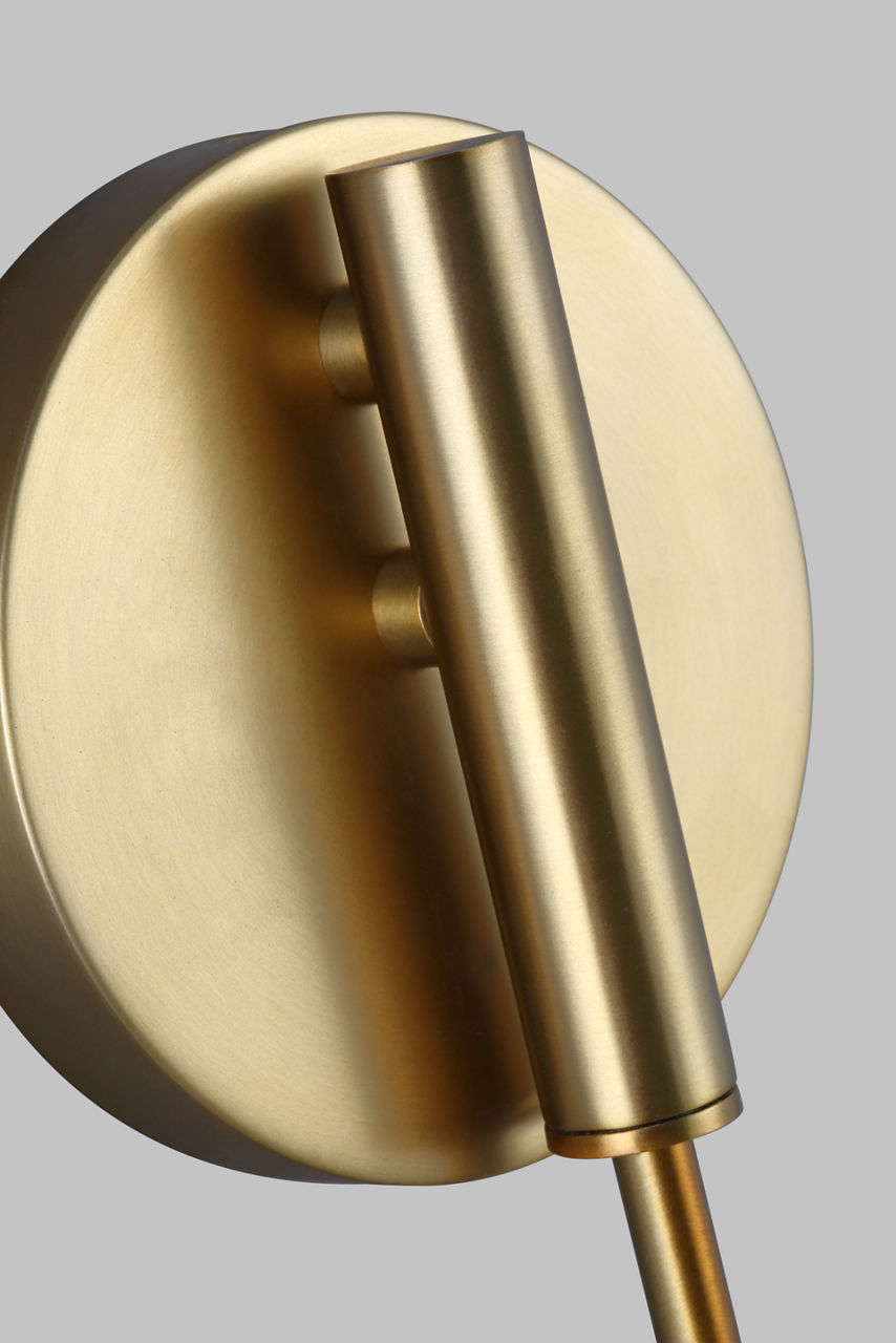 Jane Task Sconce | Midnight Black