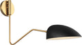 Jane Task Sconce | Midnight Black