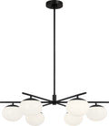 Lune Large Chandelier Aged Iron