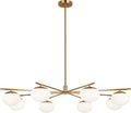 Lune Extra Large Chandelier Burnished Brass