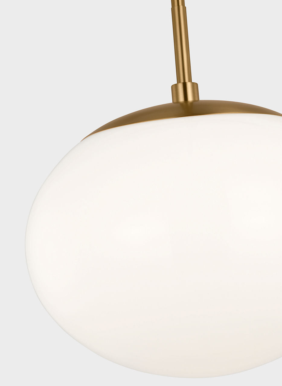 Lune Pendant Burnished Brass