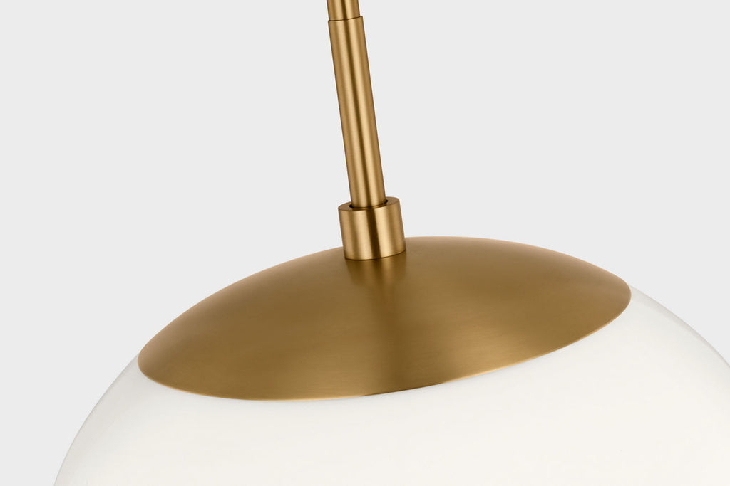 Lune Pendant Burnished Brass
