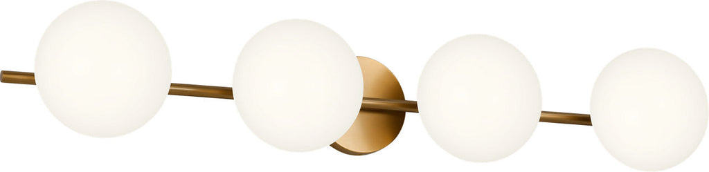Lune 4 - Light Vanity Burnished Brass