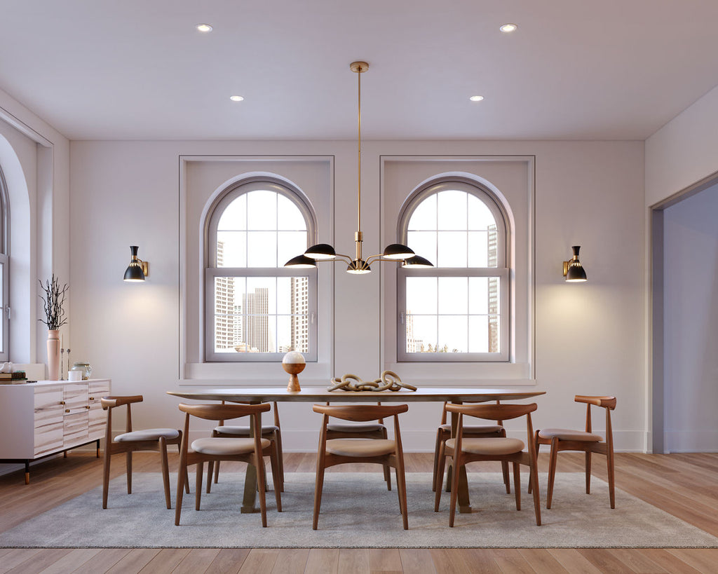 Jane Chandelier Midnight Black
