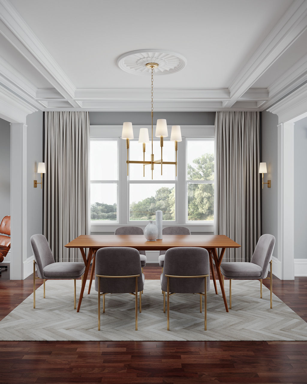 Beckham Classic Sconce | Burnished Brass
