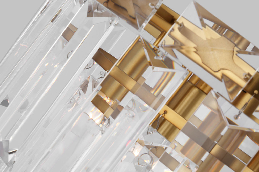Arden Small Chandelier | Burnished Brass