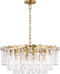 Arden Large Chandelier | Burnished Brass