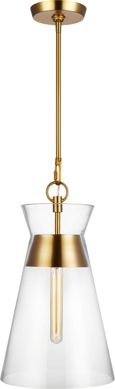 Atlantic Narrow Pendant Burnished Brass