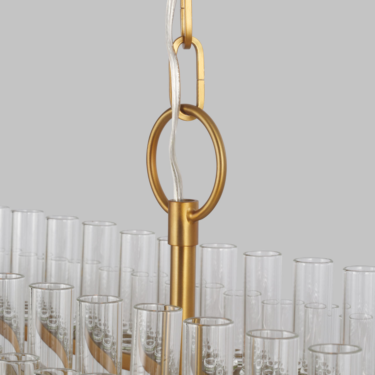 Beckett Linear Chandelier | Burnished Brass