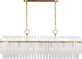 Beckett Linear Chandelier | Burnished Brass