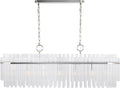 Beckett Linear Chandelier | Polished Nickel