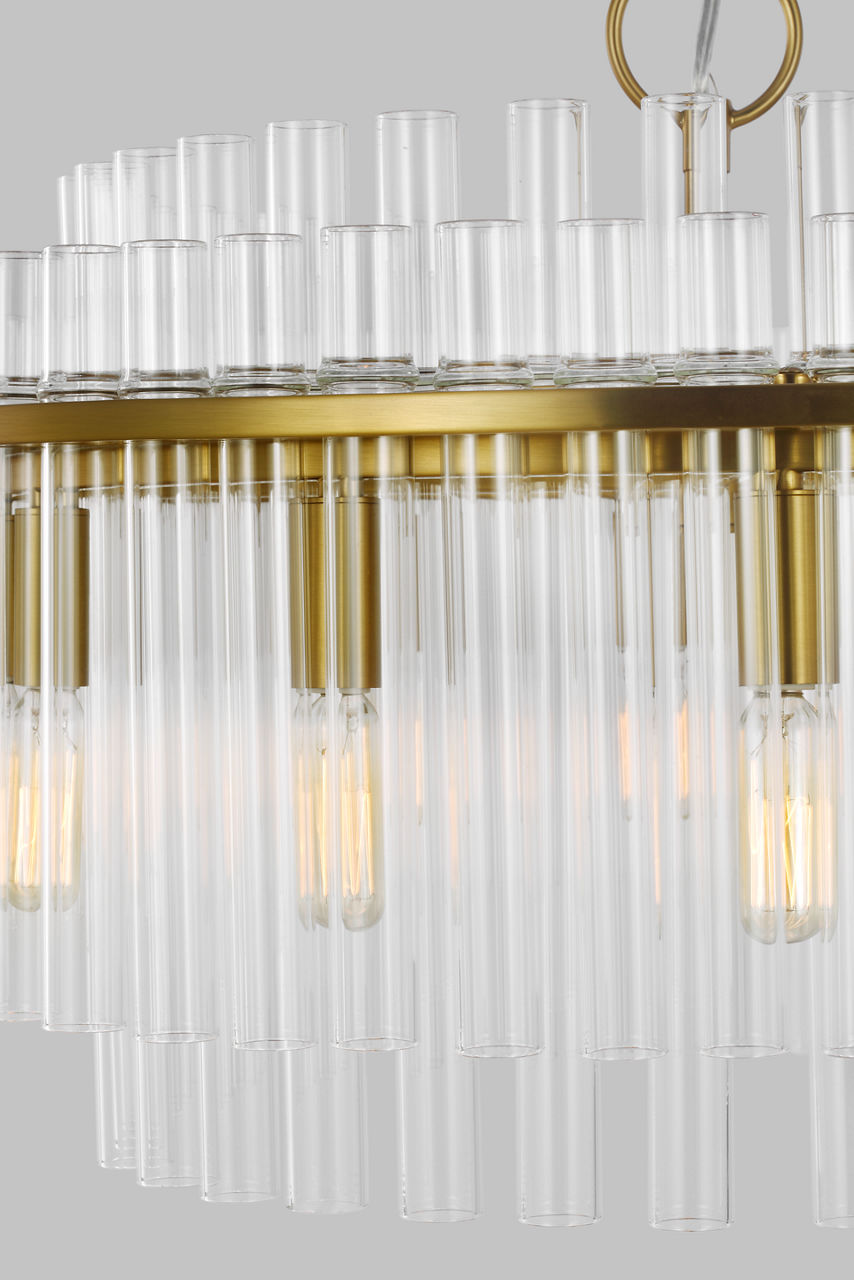 Beckett Medium Chandelier | Burnished Brass