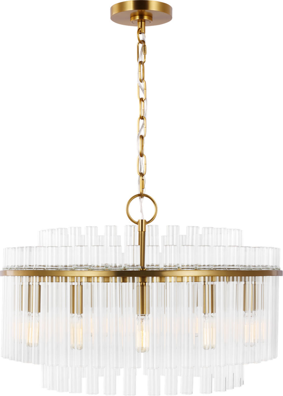 Beckett Medium Chandelier | Burnished Brass