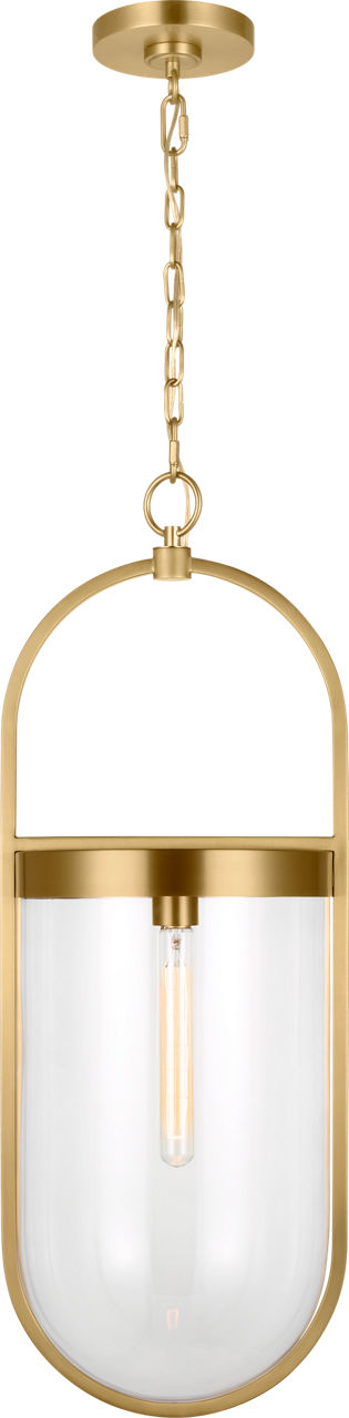 Blaine Large Pendant Burnished Brass