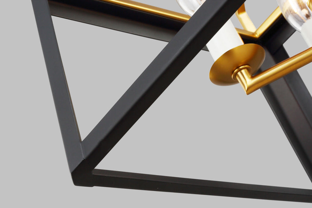 Carlow Flush Mount Midnight Black