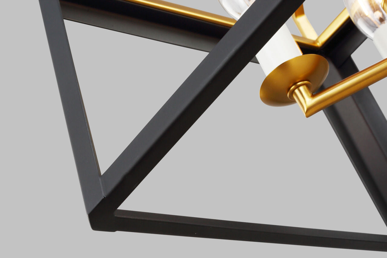 Carlow Flush Mount Midnight Black
