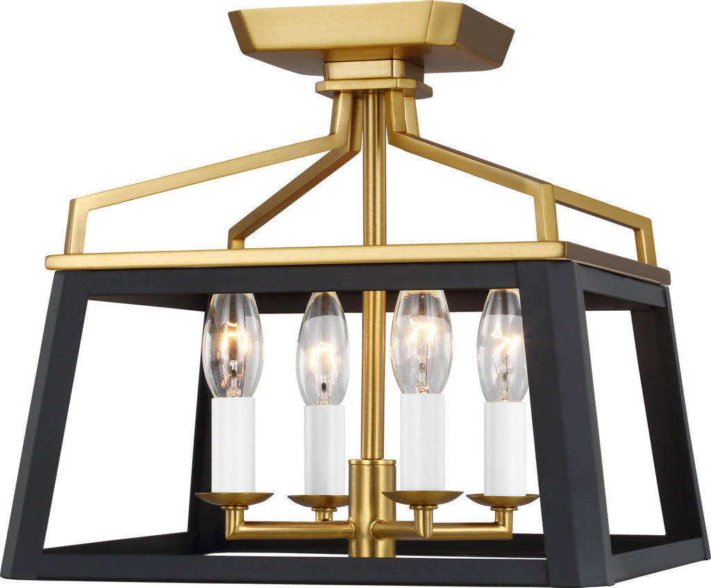 Carlow Flush Mount Midnight Black