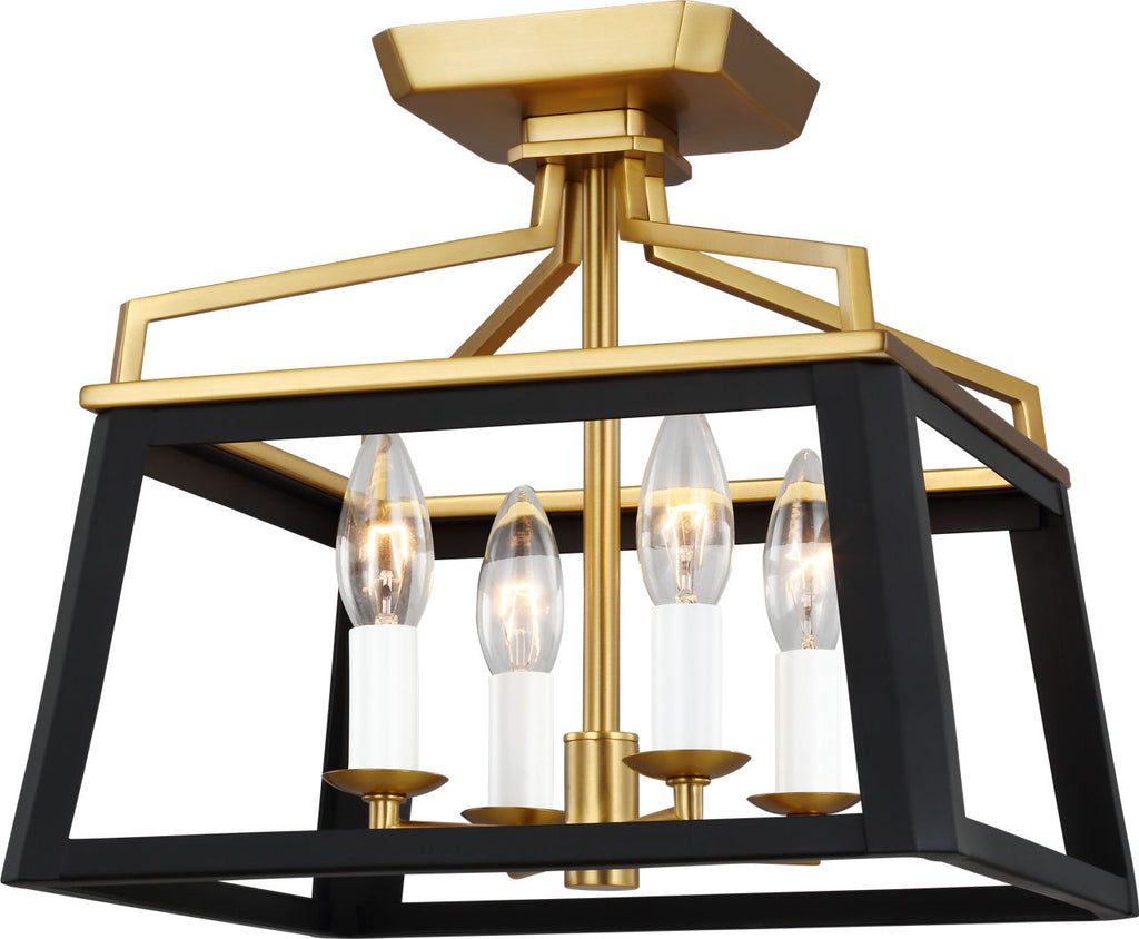 Carlow Flush Mount Midnight Black