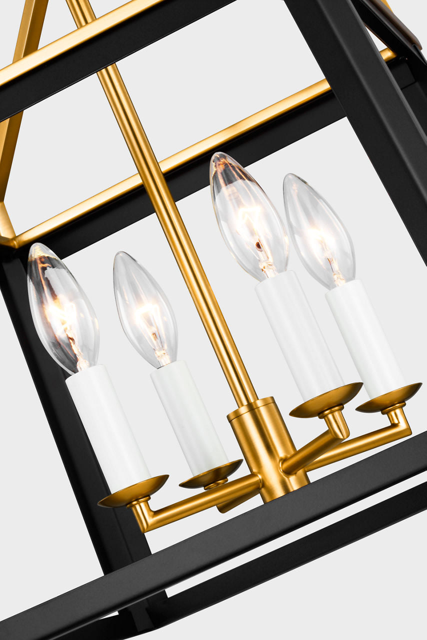 Carlow Medium Lantern Midnight Black