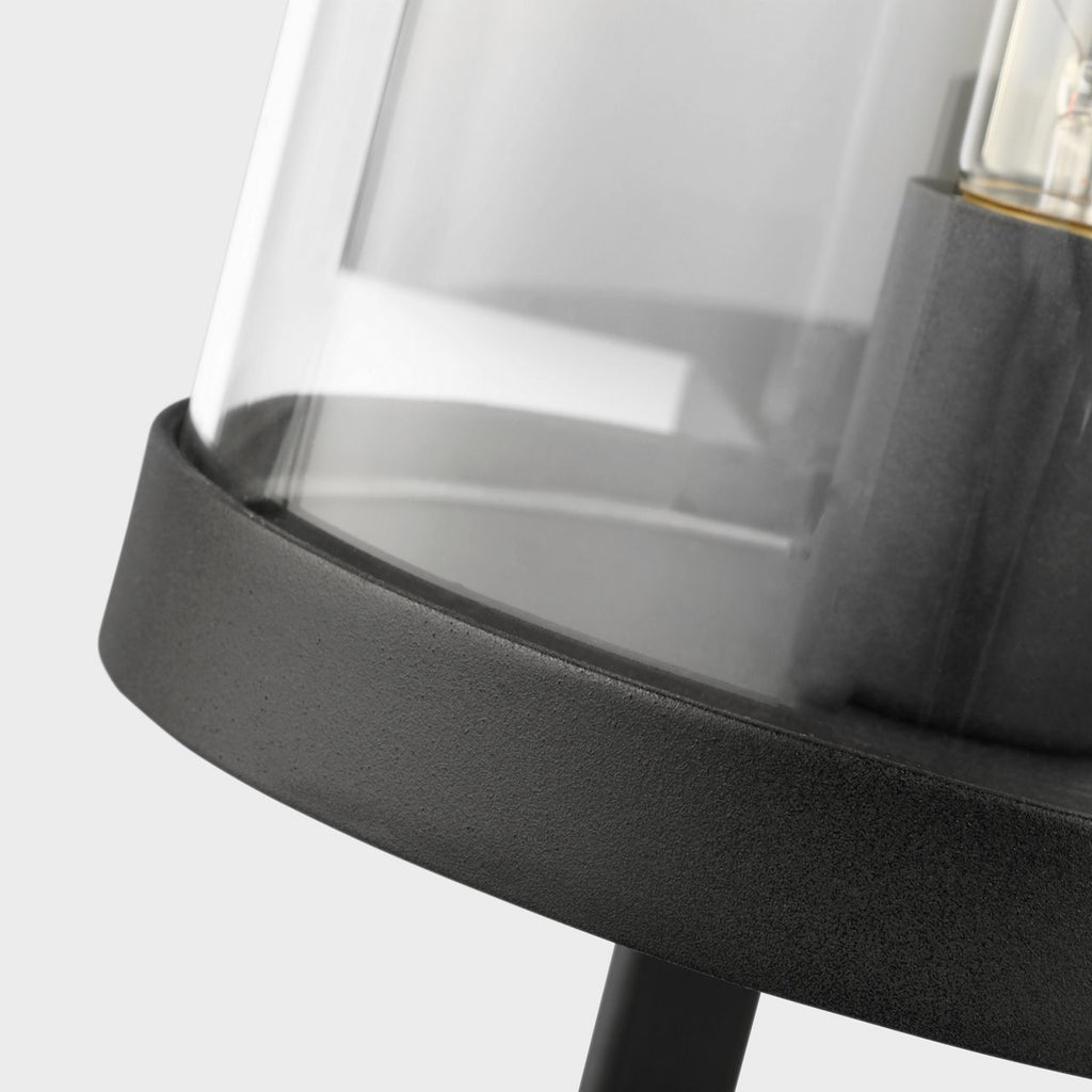 Eastham Extra Large Wall Lantern Textured Black