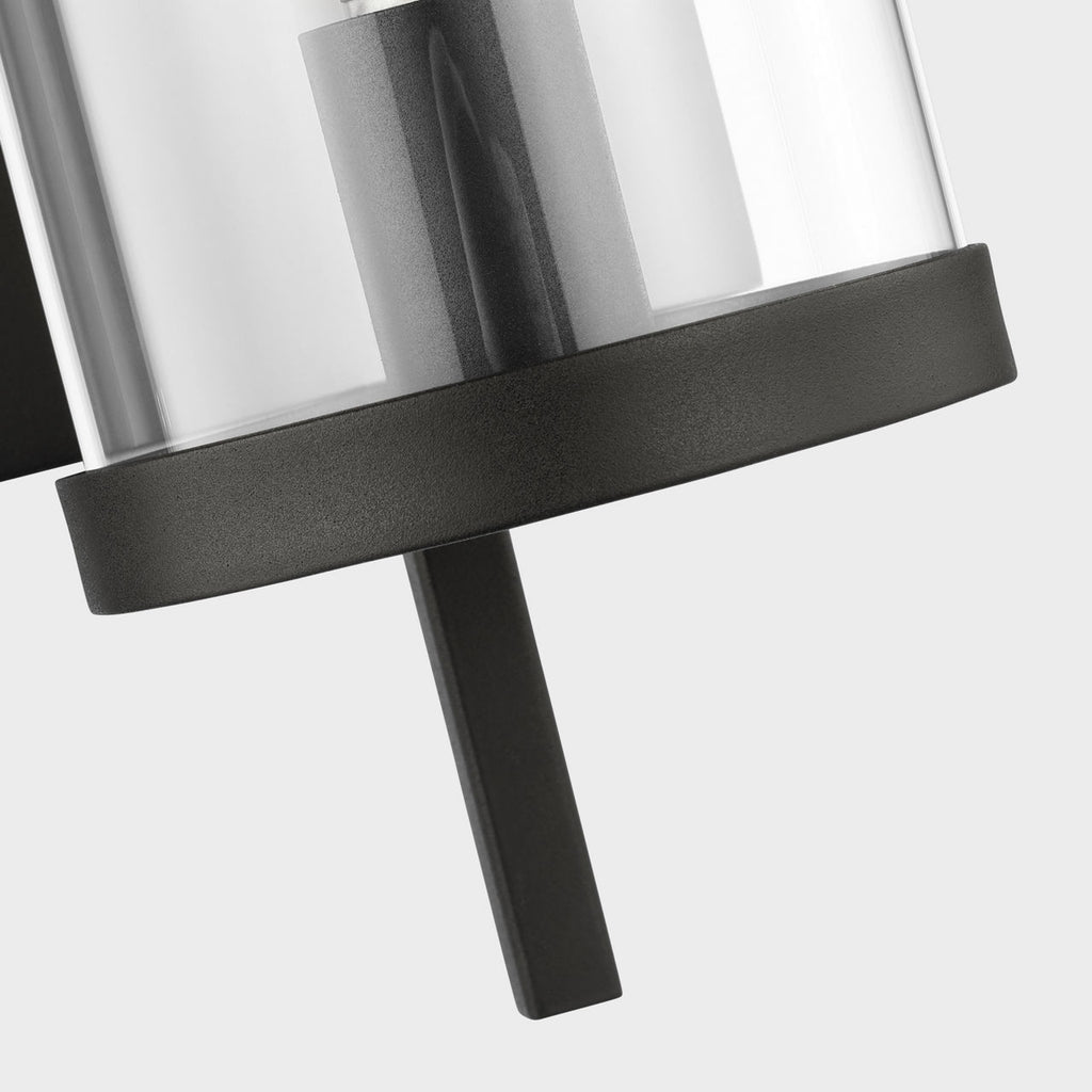 Eastham Medium Wall Lantern Textured Black