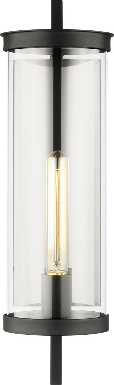 Eastham Medium Wall Lantern Textured Black