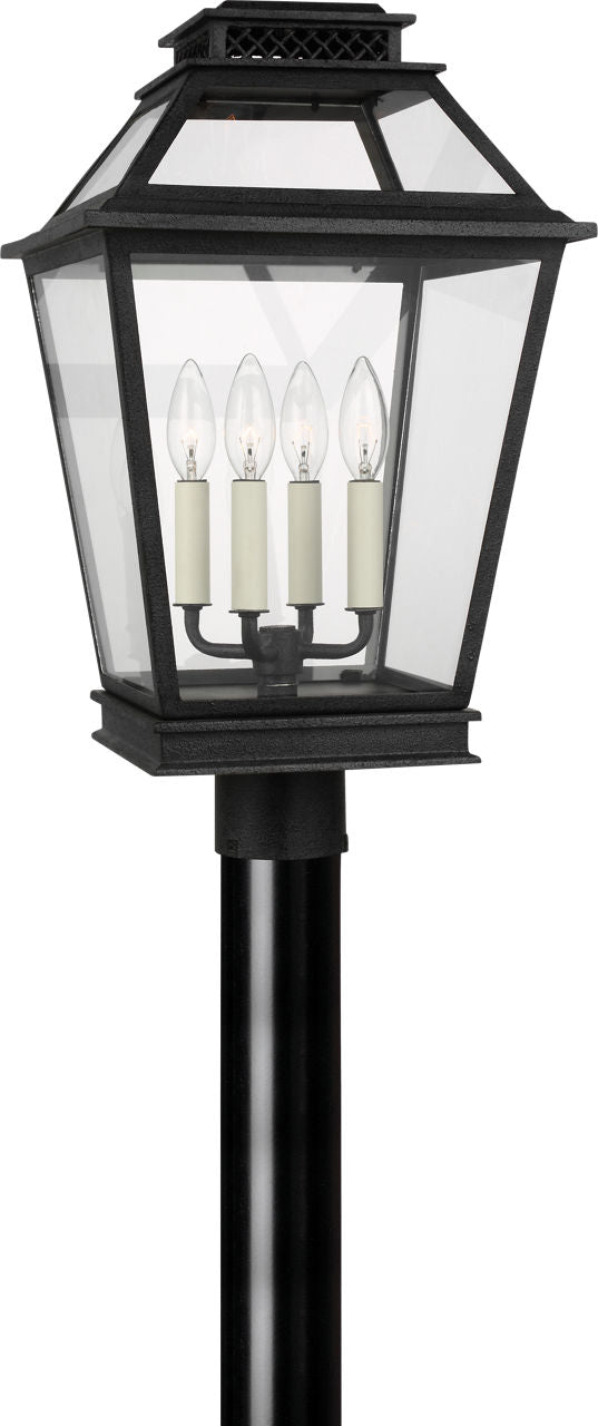 Falmouth Post Lantern | Dark Weathered Zinc