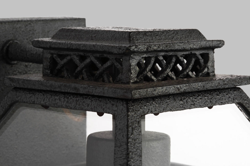 Falmouth Extra Small Outdoor Wall Lantern | Dark Weathered Zinc