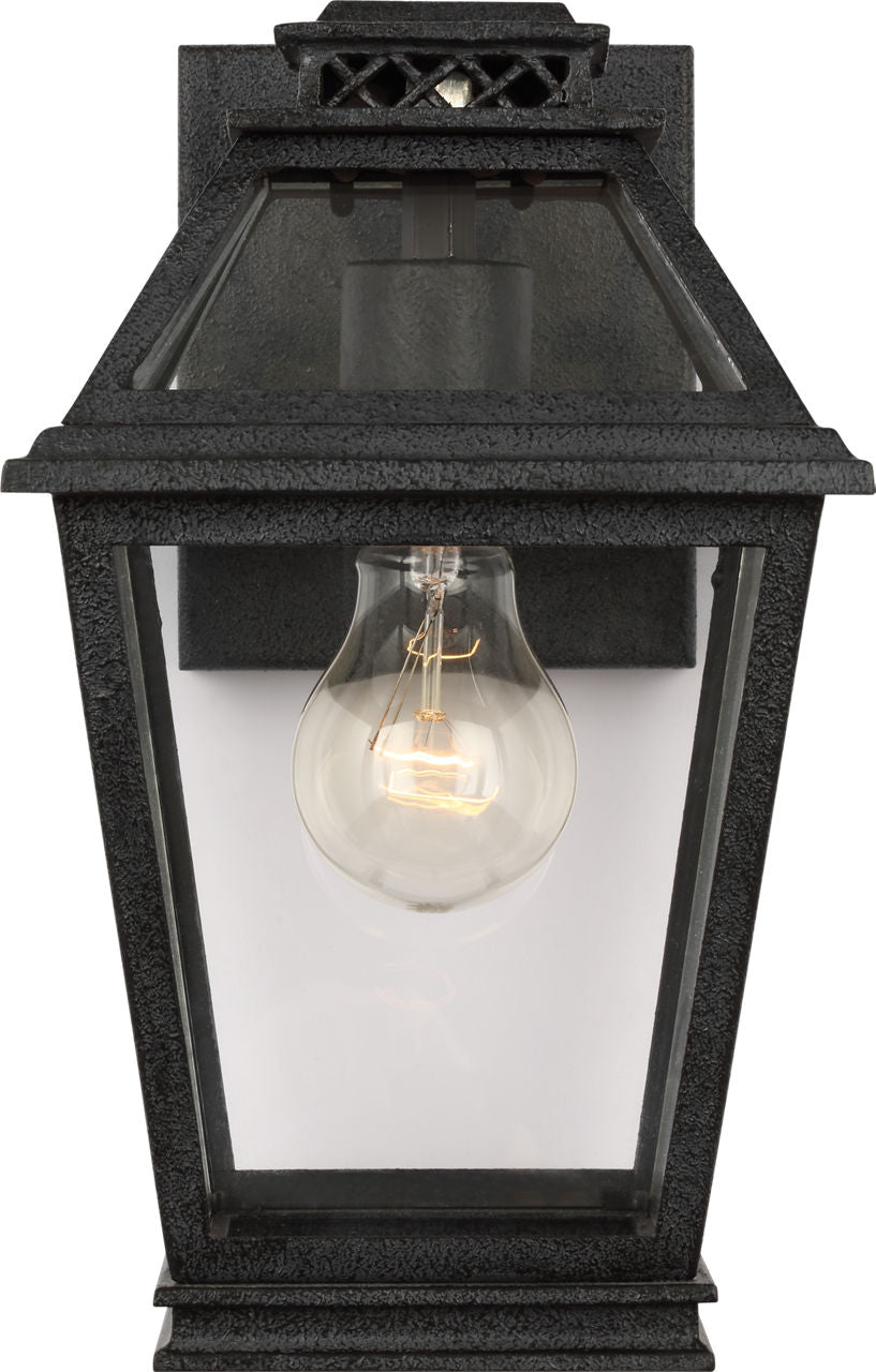 Falmouth Extra Small Outdoor Wall Lantern | Dark Weathered Zinc