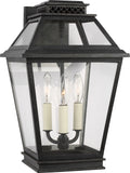 Falmouth Medium Outdoor Wall Lantern | Dark Weathered Zinc